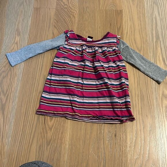Tea stripe long sleeve 18-24M - Picture 1 of 5
